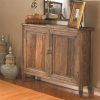 Tv Stands With Table Storage Cabinet in Rustic Gray Wash (Photo 5 of 15)