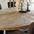 25 The Best Oval Reclaimed Wood Dining Tables