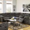 Denali Light Grey 6 Piece Reclining Sectionals With 2 Power Headrests (Photo 9 of 25)