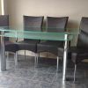 Smoked Glass Dining Tables and Chairs (Photo 10 of 25)
