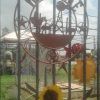 Metal Sunflower Yard Art (Photo 11 of 20)