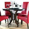 Red Dining Tables and Chairs (Photo 16 of 25)