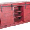 Rustic Red Tv Stands (Photo 8 of 20)