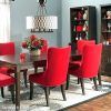 Red Dining Tables and Chairs (Photo 4 of 25)