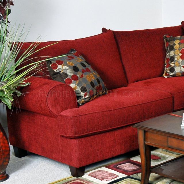 Top 15 of Red Sofas
