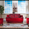 Red Sleeper Sofa (Photo 13 of 20)
