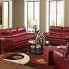 Red Leather Couches for Living Room (Photo 9 of 10)