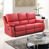 Red Leather Reclining Sofas and Loveseats (Photo 5 of 10)