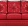 Red Leather Sofas (Photo 2 of 10)