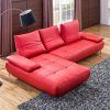 Red Microfiber Sectional Sofas (Photo 13 of 21)