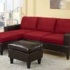 Red Microfiber Sectional Sofas (Photo 11 of 21)