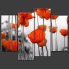 Red Poppy Canvas Wall Art (Photo 5 of 20)