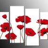 Poppies Canvas Wall Art (Photo 2 of 15)