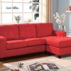 Red Microfiber Sectional Sofas (Photo 2 of 21)