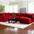 21 Best Ideas Red Microfiber Sectional Sofas