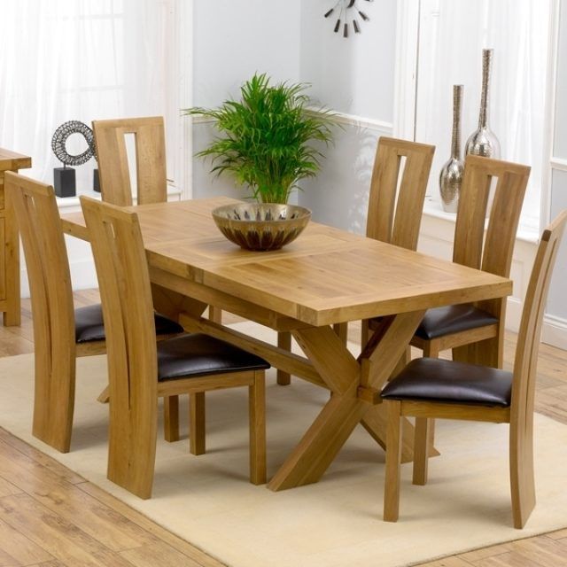 25 Best Ideas Oak Extending Dining Tables and 6 Chairs