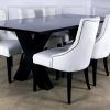 White Leather Dining Room Chairs (Photo 7 of 25)