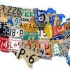 License Plate Map Wall Art (Photo 18 of 20)