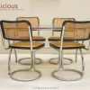 Retro Glass Dining Tables and Chairs (Photo 9 of 25)