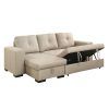 Taren Reversible Sofa/chaise Sleeper Sectionals With Storage Ottoman (Photo 16 of 25)