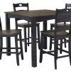 Jaxon 5 Piece Extension Round Dining Sets With Wood Chairs (Photo 13 of 25)