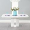 White Gloss Extending Dining Tables (Photo 18 of 25)