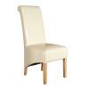 Ivory Leather Dining Chairs (Photo 19 of 25)