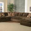 Chocolate Brown Sectional (Photo 14 of 15)