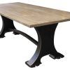 Iron and Wood Dining Tables (Photo 15 of 25)