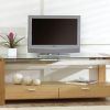 Wood Tv Stand With Glass Top (Photo 8 of 20)