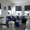 Blue and White Striped Sofas (Photo 16 of 20)