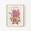 Floral Illustration Wall Art (Photo 2 of 15)