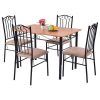 Rossi 5 Piece Dining Sets (Photo 6 of 25)