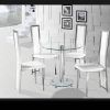 Clear Glass Dining Tables and Chairs (Photo 11 of 25)