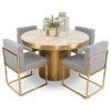 Caira Black Round Dining Tables (Photo 14 of 25)
