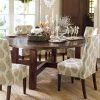 Jaxon 5 Piece Round Dining Sets With Upholstered Chairs (Photo 21 of 25)
