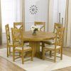 Round Extendable Dining Tables and Chairs (Photo 12 of 25)