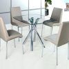 Clear Glass Dining Tables and Chairs (Photo 8 of 25)