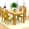 Round Oak Dining Tables and 4 Chairs (Photo 11 of 25)