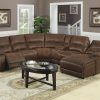 Chocolate Brown Sectional With Chaise (Photo 10 of 15)