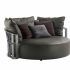 2024 Latest Round Sofa Chair Living Room Furniture