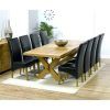 Oak Extending Dining Tables and 8 Chairs (Photo 21 of 25)