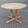 Round Teak Dining Tables (Photo 22 of 25)