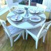 White Round Extendable Dining Tables (Photo 24 of 25)