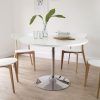Round Oak Dining Tables and 4 Chairs (Photo 6 of 25)