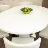 Round Dining Tables Extends to Oval (Photo 7 of 25)