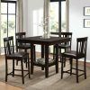 3 Piece Kitchen Counter Height Dining Set Bar Stool And Table in Winsome 3 Piece Counter Height Dining Sets (Photo 7725 of 7825)