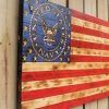 Rustic American Flag Wall Art (Photo 13 of 25)