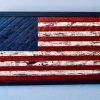 Wooden American Flag Wall Art (Photo 13 of 25)