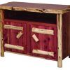 Rustic Red Tv Stands (Photo 5 of 20)